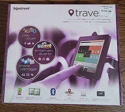 Hipstreet travel gps wifi - travel, 7"